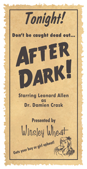 After Dark newspaper ad (1953)